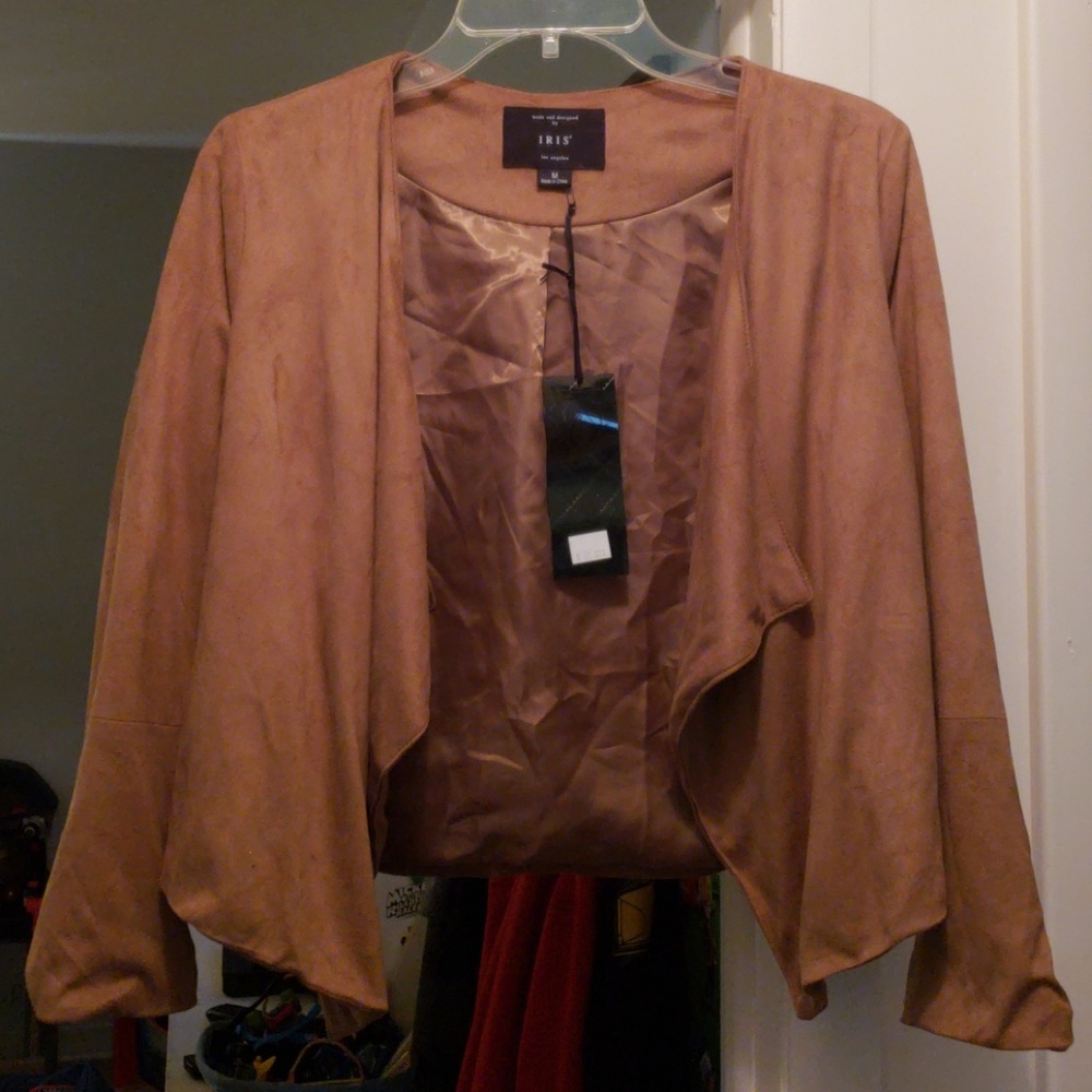 NWT crop lightweight jacket